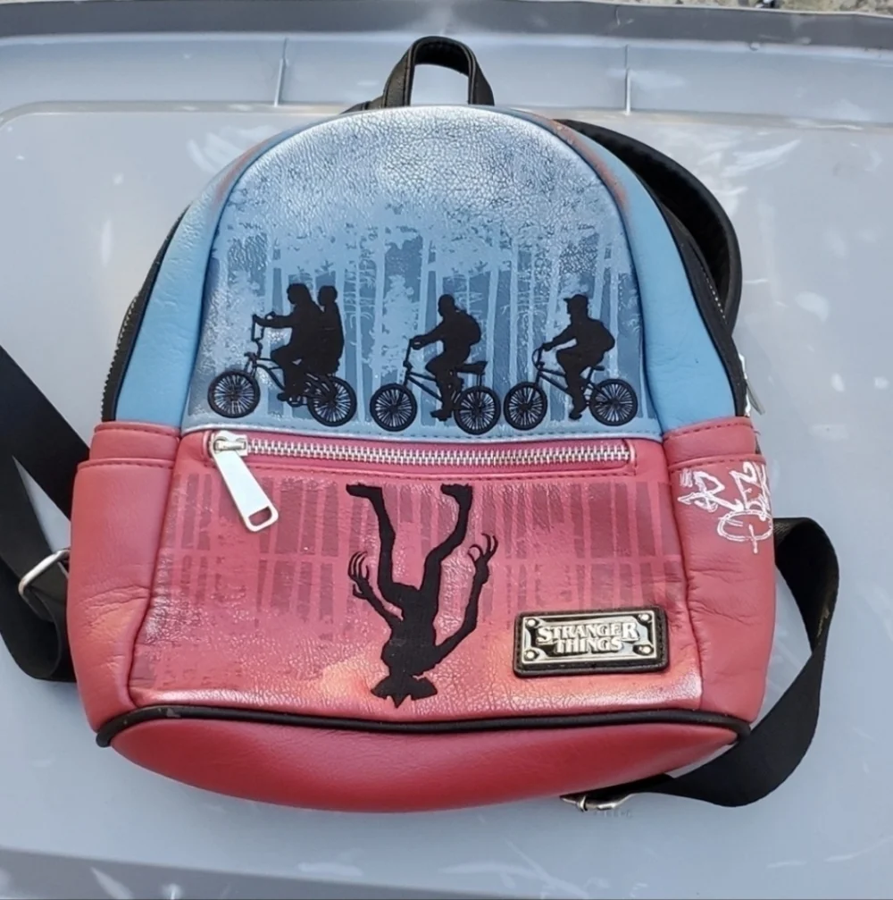 Loungefly Stranger Things bikes mini backpack